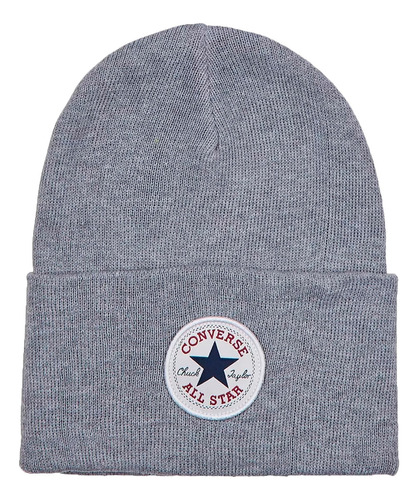 Gorro Converse Lifestyle Mujer Patch Gris Cli