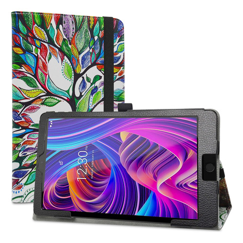 Para Nuu Tab 10 Funda Sunshine T1 Elite Piel Sintetica 4g No