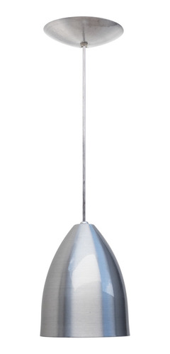 Pendente Soft Copo Lustre Luminária Estrutura Escovado 127/220V