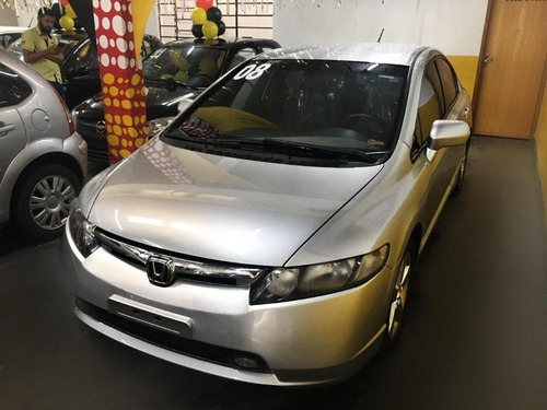 Honda Civic Lxs 1.8 Automático Completo 2008