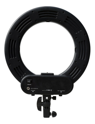 Imagen 2 de 6 de Aro Luz Ring Led Selfi Retrato Maquillaje 36cm+adap. Celular