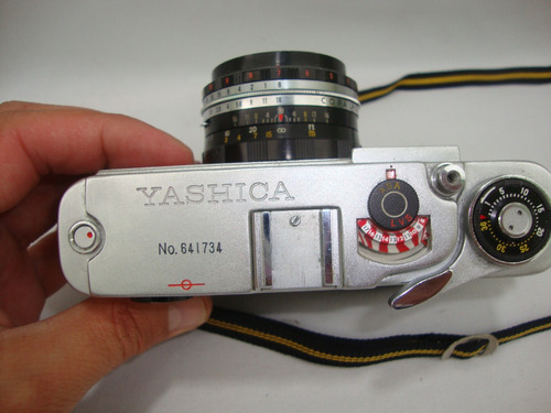Antiga Camera Yashica M Lente Yashinon