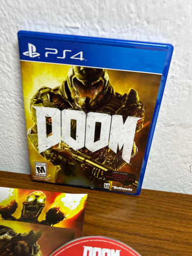 Doom Ps4 Playstation 4 Y Ps5 Original (Usado)