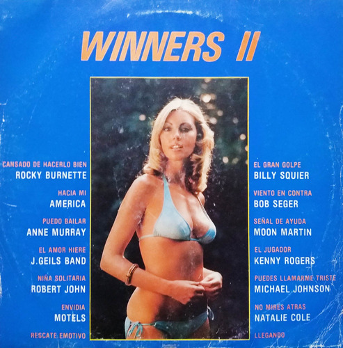 Winners 2 - Motels - Bob Seger Y Más Lp