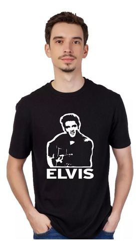 Remera Elvis Presley -  - Cuello Redondo Infantil