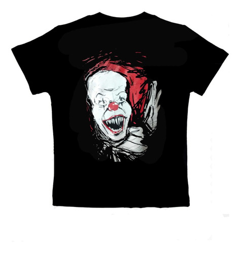 Remera De Payaso It, Pennywise, Tv Peliculas, Terror, Cine