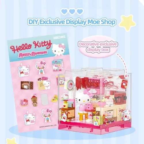 Boneco De Brinquedo De Montar Hello Kitty Kuromi Da Sanrio | Frete
