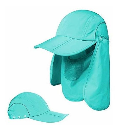 Sombrero De Pesca Con Proteccion Uv Con Sol Desmontable Para