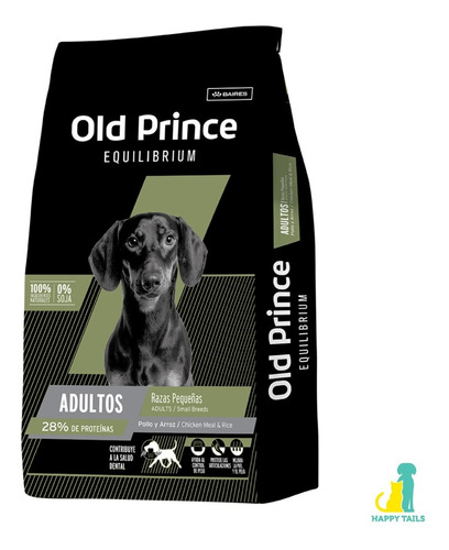 Old Prince Equilibrium Adulto Small X 7,5 Kg - Happy Tails