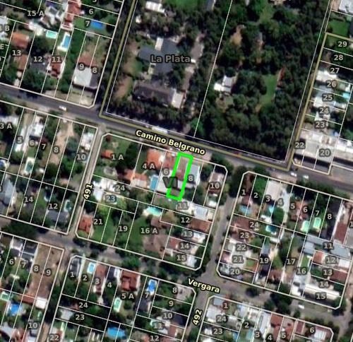 Terreno Venta 10x35 Mts- 350 Mts 2 Totales- Manuel B Gonnet