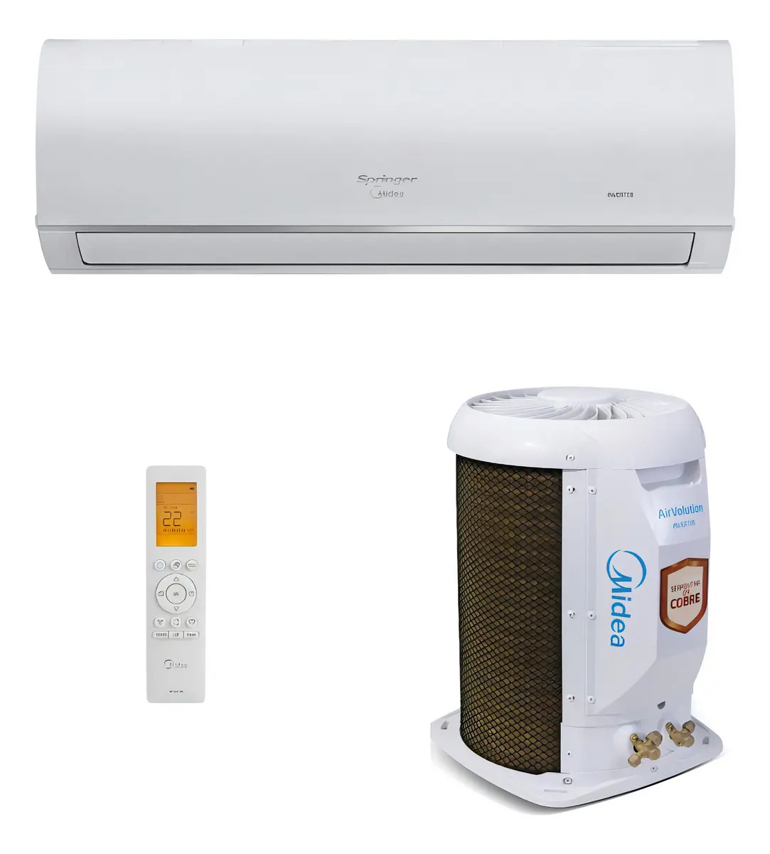 Midea Ar Cond Midea Hw Inv Airvolution Connect 22.000 Btu/h F