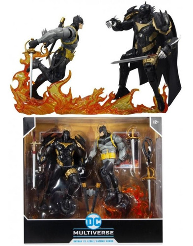 Figuras Batman Vs Azrael Batman Armordc Multiverse Mcfarlane