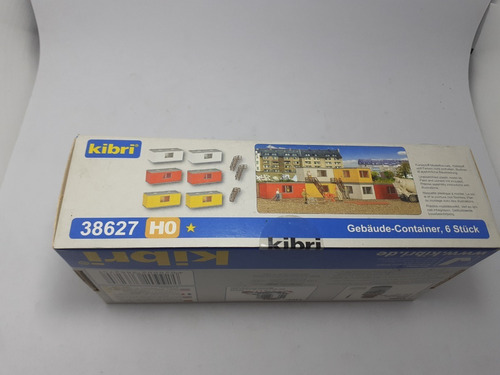 Imagen 1 de 10 de Nico Kit Construccion 3 Containers P/obra Kibri H0 (cch 266)