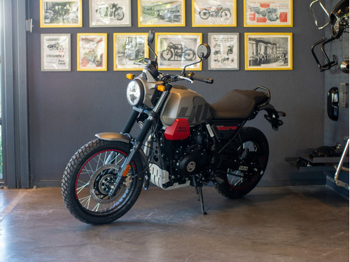 Imagen 8 de 25 de Royal Enfield Scram 411 Graphite Red Entrega Inmediata