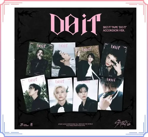 新品未開封 stray kids スキズ do it accordion 40枚 Stray Kids - Álbum Skz It Tape [do It] (acordeão) Lee Know