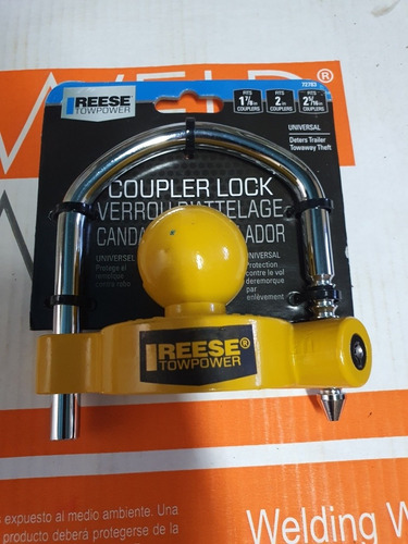 Imagen 2 de 3 de Candado Para Remolque Reese