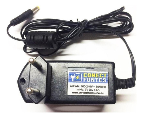 Fonte Para Tablet 9v Dc 1.5a