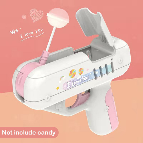 Imagen 8 de 10 de Pistola De Piruleta Creativa, Pistola De Caramelo, Juguete