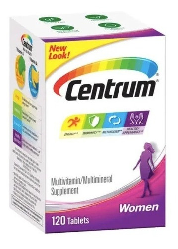 Centrum Women Multivitaminico Mujeres 120 comprimidos