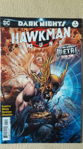 Dark Nights Hawkman Found #1 Variante Cover 