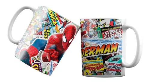 Taza Spiderman Marvel personalizada · Regalos Originales - Creaciones  Mikeldi