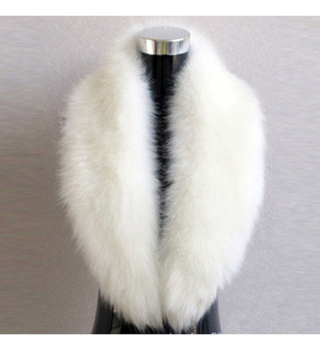 Bufanda De Cuello Sintético Para Mujer, Cuello Chal, Estola