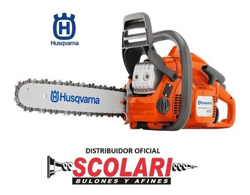 Imagen 2 de 3 de Motosierra A Nafta Husqvarna 435e E-series 40.9cc 435 1.6kw