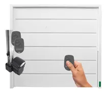 Comprar Portón De Garage Levadizo Automatico De 2.55x2.05 Chapa 20