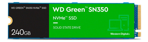 Disco Ssd M2 Nvme 240gb Interno Western Digital Green