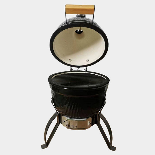 Imagem 3 de 5 de Churrasqueira Kamado Big Bob Egg Cerâmica Carvão Classic 13