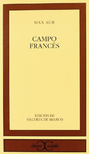 Libro Campo Frances (coleccion Clasicos Castalia 293) - Aub