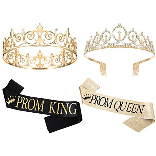 Prom King Y Prom Queen 80s Prom Decor Crowns Tiara 5b1jh