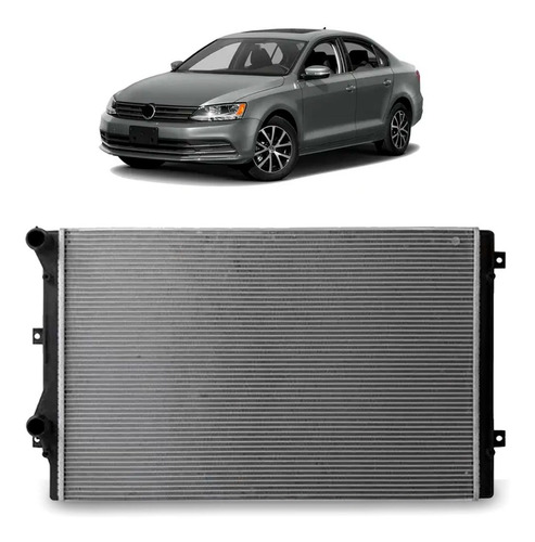 Radiador Jetta 2015 A 2018 2.0 210 C Com Ar Automático