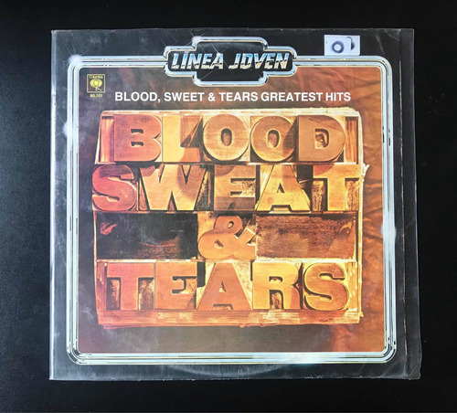 Vinilo Blood Sweat & Tears Greatest Hits Che Discos