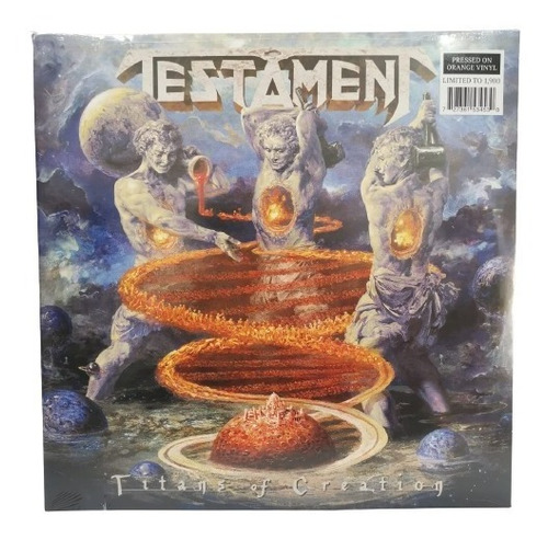 Testament Titans Of Creation Vinilo Nuevo Musicovinyl