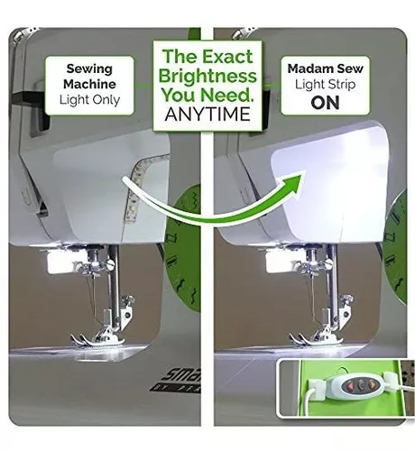 Madam Sew Sew Bright Sewing Machine LED Lighting Strip Dimmable