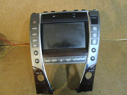 10-12 Lexus Es350 Radio Stereo Navigation Audio Display  Tty