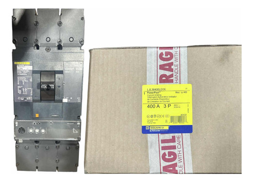 Interruptor I-line Ljl36400u31x 3x400a Square D