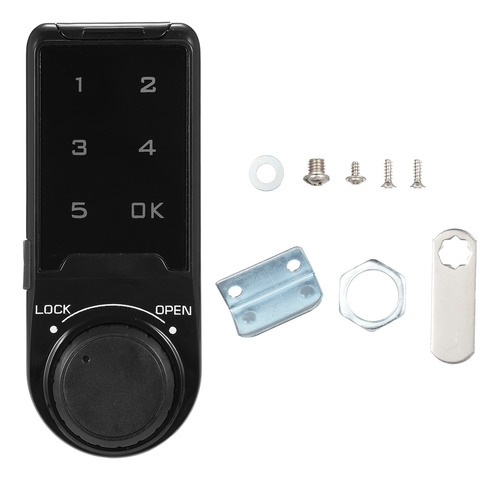 Panel Inteligente De Pantalla De Bloqueo Combination Lock T9