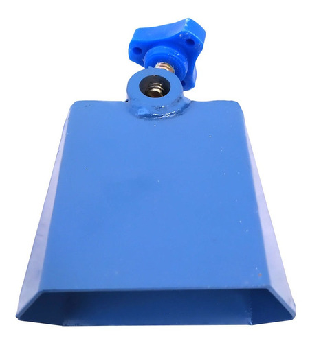 Cencerro Hexagonal Mini - Metalico Color Azul