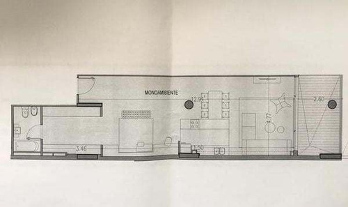 Imagen 26 de 26 de Oficina: Gran Monoambiente A Estrenar De 85 M2