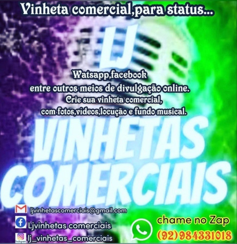 Imagem 1 de 1 de Vinhetas Comerciais Para Status De Whatsapp