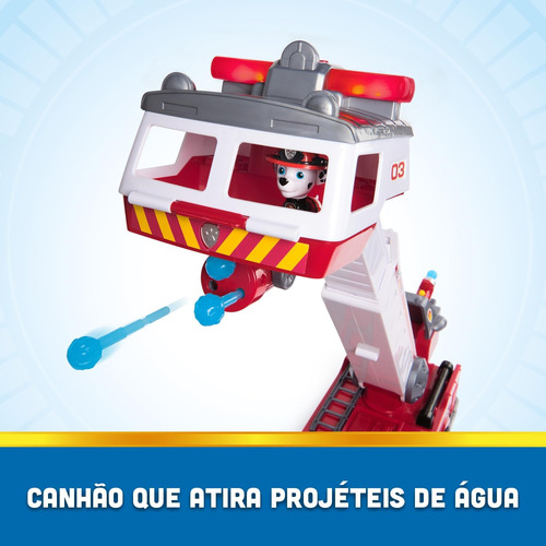 Caminhão De Bombeiro Ultimate Do Marshall - Patrulha Canina