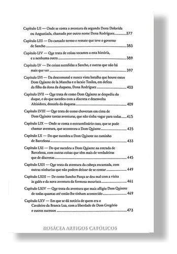 Livro Dom Quixote ( Volume 2 - Texto Integral ) - Miguel De Cervantes