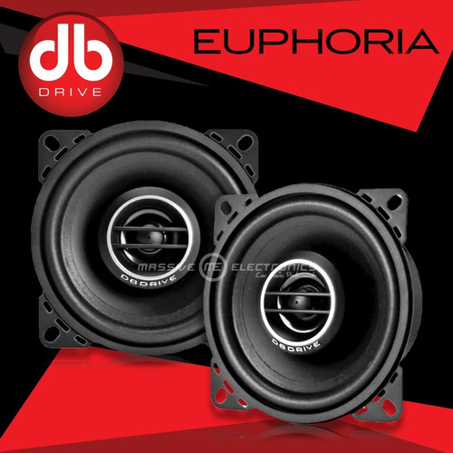Bocinas Coaxiales Db Drive Es3 40 Euphoria 4 PLG 80w Max