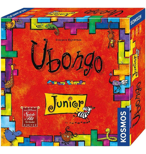 Juego De Mesa Familiar Ubongo Junior Original Devir Oficial 