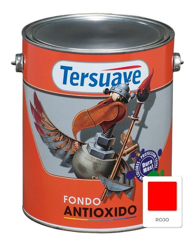 Fondo Antióxido Mate Tersuave Metales 4 Lts - Mix