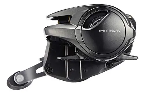 Carretilha de pesca Shimano Metanium 101xg cor cinza-escuro