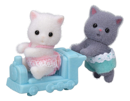 Calico Critters Gemelos De Gato Persa, Muñecas, Figuras De.