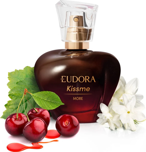 Perfume Eudora Kiss Me More 50ml Lançamento Original Lacrado